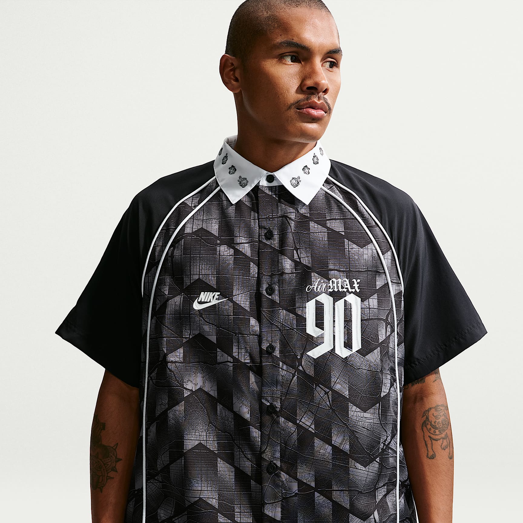 ナイキ SB Dri-FIT ウーブン ショートスリーブ ボウラーシャツXL NIKE公式】ナイキ SB メンズ Dri-FIT ボウラー スケートボードトップス